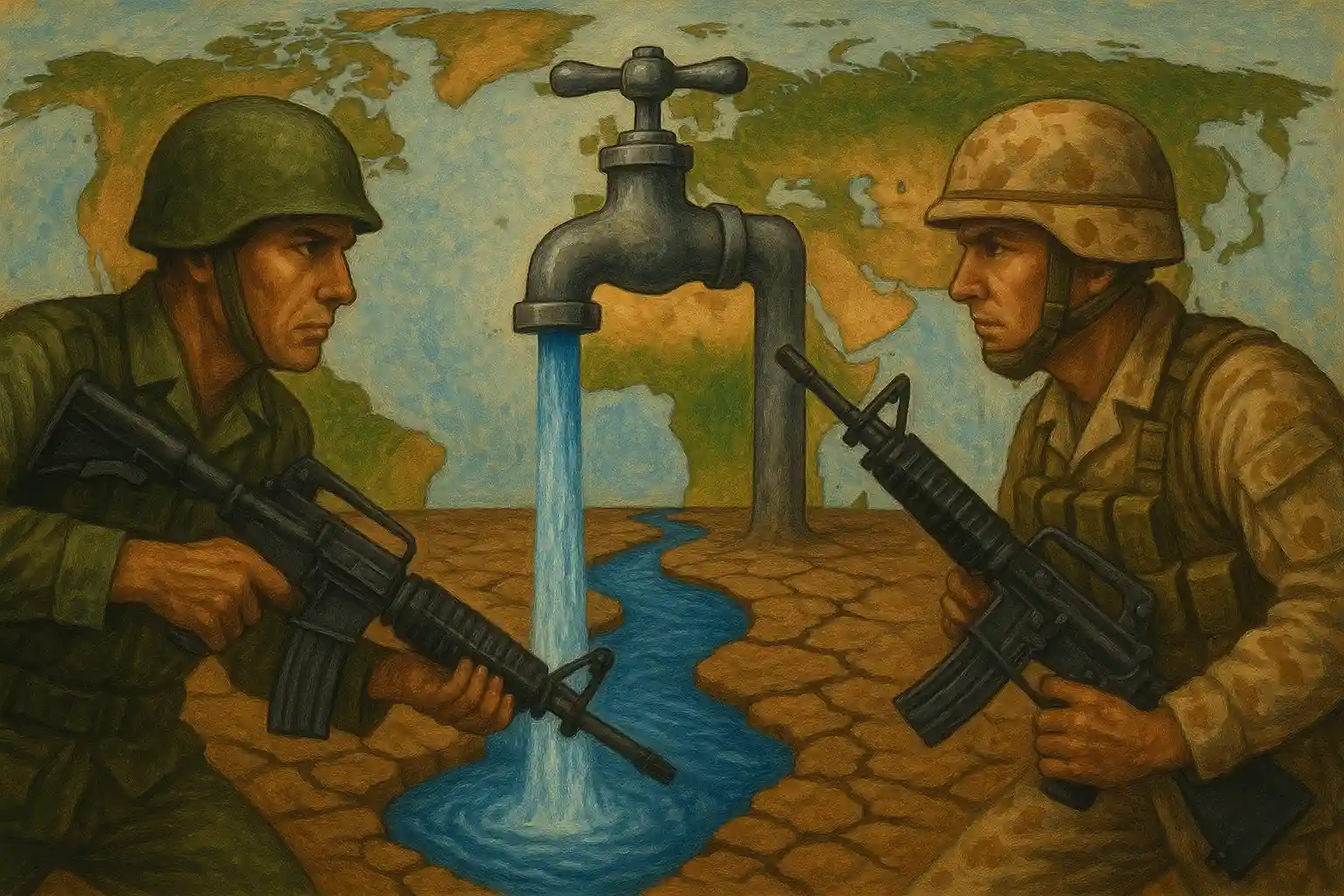 Militari e soldati a confronto