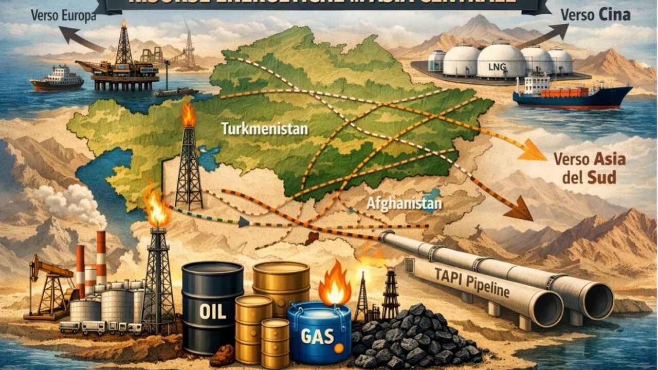 L’ASIA CENTRALE COME NUOVA LEVA ENERGETICA NEGLI EQUILIBRI MONDIALI