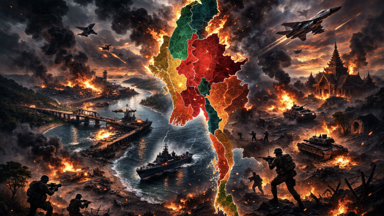 CROLLA LA SCOMMESSA DELLA BIRMANIA: LA SITUAZIONE PER LA GIUNTA MILITARE A 5 ANNI DAL COLPO DI STATO